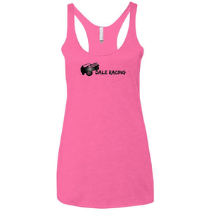Dale Racing 2-sided print NL6733 Next Level Ladies' Triblend Racerback Tank