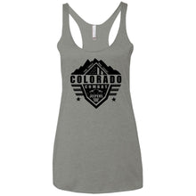 Colorado Combat Jeepers NL6733 Next Level Ladies' Triblend Racerback Tank