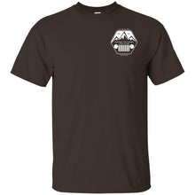 ASJC 2-sided print with Freedom flag on back G200 Gildan Ultra Cotton T-Shirt