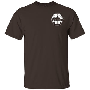 ASJC 2-sided print with Freedom flag on back G200 Gildan Ultra Cotton T-Shirt
