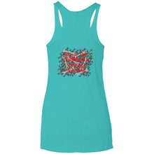 D.I.Y. 4x4 2-sided print NL6733 Next Level Ladies' Triblend Racerback Tank