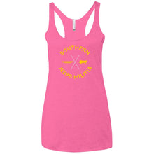 Southern Jeeps Militia NL6733 Next Level Ladies' Triblend Racerback Tank