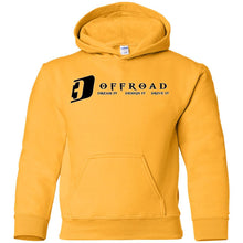 D3 Offroad white border G185B Gildan Youth Pullover Hoodie