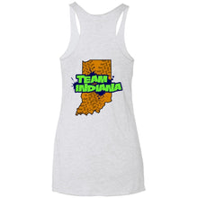B&B Motorsports 2-sided print (Team Indiana back) NL6733 Next Level Ladies' Triblend Racerback Tank