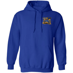 B&B Motorsports 2-sided print (Team Indiana back) G185 Gildan Pullover Hoodie 8 oz.
