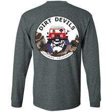 Dirt Devils Jeep Club 2-sided print G240 LS Ultra Cotton T-Shirt