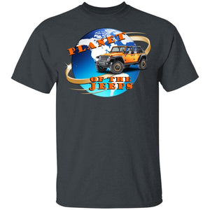Planet of the Jeeps G500B Gildan Youth 5.3 oz 100% Cotton T-Shirt