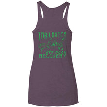 Moab Motorsports Trailmater 2-sided print NL6733 Next Level Ladies' Triblend Racerback Tank