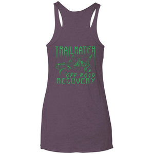 Moab Motorsports Trailmater 2-sided print NL6733 Next Level Ladies' Triblend Racerback Tank