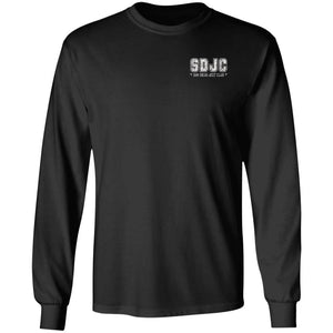 SDJC 2-sided print G240 Gildan LS Ultra Cotton T-Shirt