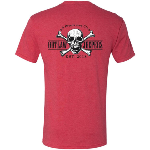Outlaw Jeepers 2-sided print NL6010 Men's Triblend T-Shirt