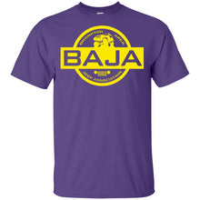 BAJA yellow logo G200B Gildan Youth Ultra Cotton T-Shirt