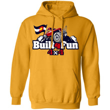 Built4Fun red G185 Gildan Pullover Hoodie 8 oz.