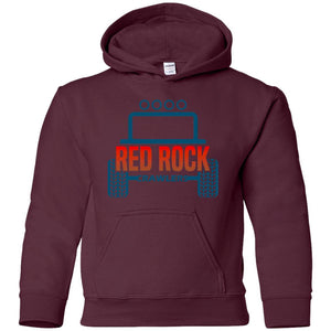 Red Rock Crawlers G185B Gildan Youth Pullover Hoodie