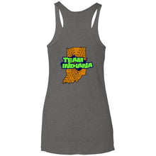 WWSD 2-sided w/ Team Indiana back NL6733 Next Level Ladies' Triblend Racerback Tank
