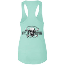Outlaw Jeepers 2-sided print NL1533 Ladies Ideal Racerback Tank