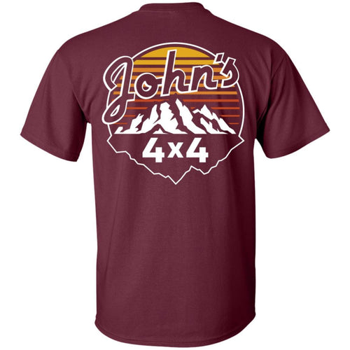 John's 4x4 2-sided print G200 Gildan Ultra Cotton T-Shirt