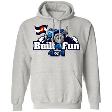 Built4Fun blue G185 Gildan Pullover Hoodie 8 oz.