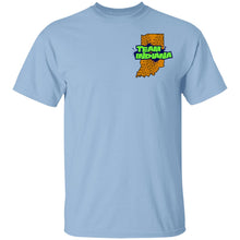 B&BM Team Indiana front 2-sided print G500B Gildan Youth 5.3 oz 100% Cotton T-Shirt