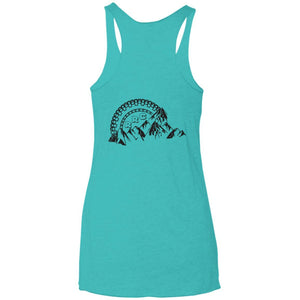 RRC 2-sided print NL6733 Next Level Ladies' Triblend Racerback Tank