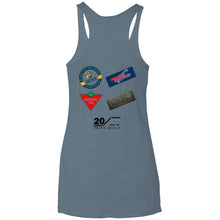 Dale Racing 2-sided print NL6733 Next Level Ladies' Triblend Racerback Tank