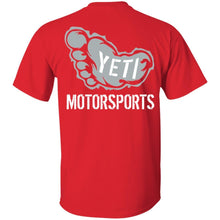 Yeti Motorsports logo 2-sided print G500 Gildan 5.3 oz. T-Shirt