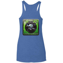 E-Mortal 2-sided print NL6733 Next Level Ladies' Triblend Racerback Tank