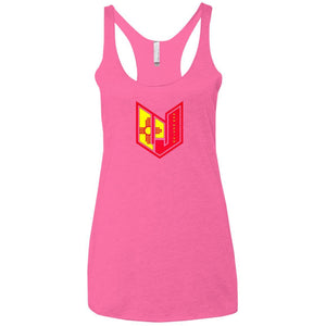 Wicked Jeeps NM NL6733 Next Level Ladies' Triblend Racerback Tank