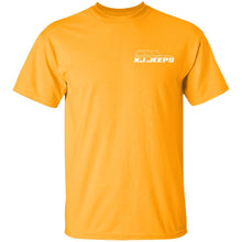 XJ Jeeps 2-sided print G500B Gildan Youth 5.3 oz 100% Cotton T-Shirt