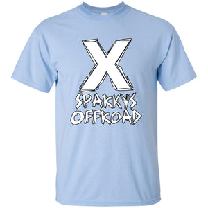 Sparky's Offroad white logo G200B Gildan Youth Ultra Cotton T-Shirt
