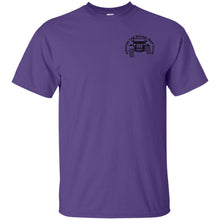 ASJC black logo 2-sided print G200 Gildan Ultra Cotton T-Shirt
