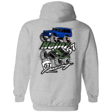 H57 Racing 2-sided print G185 Gildan Pullover Hoodie 8 oz.