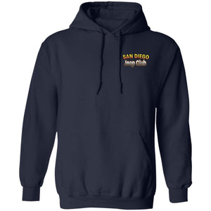 San Diego jeep club 2-sided print G185 Gildan Pullover Hoodie 8 oz.