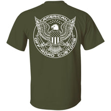 American Offroad Customs Horizontal white 2-sided print G500 5.3 oz. T-Shirt
