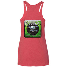 E-Mortal 2-sided print NL6733 Next Level Ladies' Triblend Racerback Tank