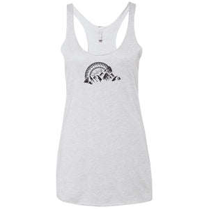 Rockland Rock Crawlers NL6733 Next Level Ladies' Triblend Racerback Tank