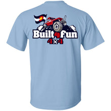 Built4Fun red 2-sided print G500 Gildan 5.3 oz. T-Shirt