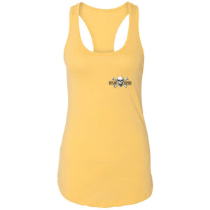 Outlaw Jeepers 2-sided print NL1533 Ladies Ideal Racerback Tank