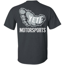 Yeti Motorsports logo 2-sided print G500 Gildan 5.3 oz. T-Shirt