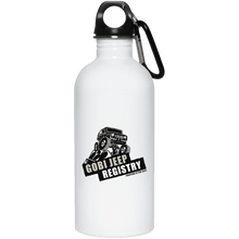 Gobi Jeep Registry Logo 23663 20 oz. Stainless Steel Water Bottle