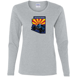 AZ Westside Wheelers G540L Gildan Ladies' Cotton LS T-Shirt