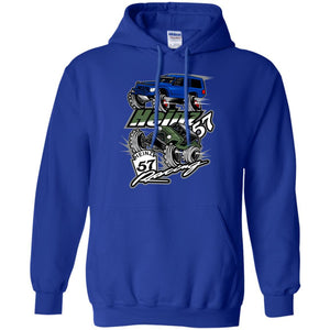 H57 Racing G185 Gildan Pullover Hoodie 8 oz.
