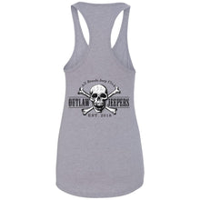 Outlaw Jeepers 2-sided print NL1533 Ladies Ideal Racerback Tank