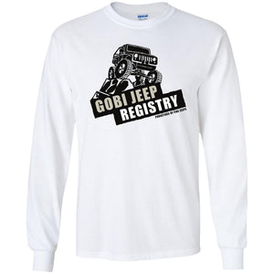 Gobi Jeep Registry G240 Gildan LS Ultra Cotton T-Shirt
