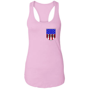 American Off-Road 2-sided print NL1533 Ladies Ideal Racerback Tank