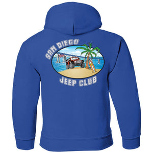 SDJC 2-sided print G185B Gildan Youth Pullover Hoodie