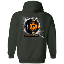 Black 17 2-sided print G185 Gildan Pullover Hoodie 8 oz.