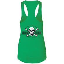 Outlaw Jeepers 2-sided print NL1533 Ladies Ideal Racerback Tank