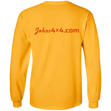 John's 4x4 tread print logo 2-sided print G240 LS Ultra Cotton T-Shirt
