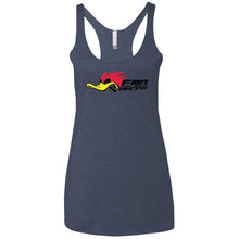 Foul Mouth Racing NL6733 Next Level Ladies' Triblend Racerback Tank